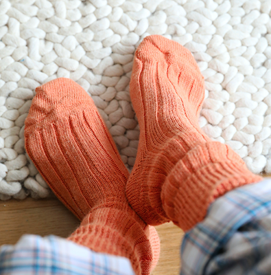 Jessie Alpaca Rib Socks