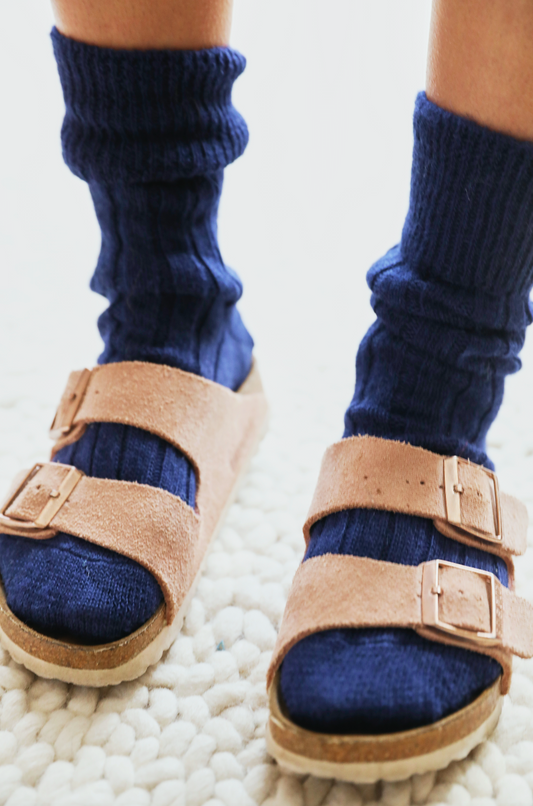 Jessie Alpaca Rib Socks